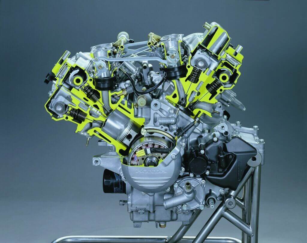 Honda VFR 800 fi двигатель фото